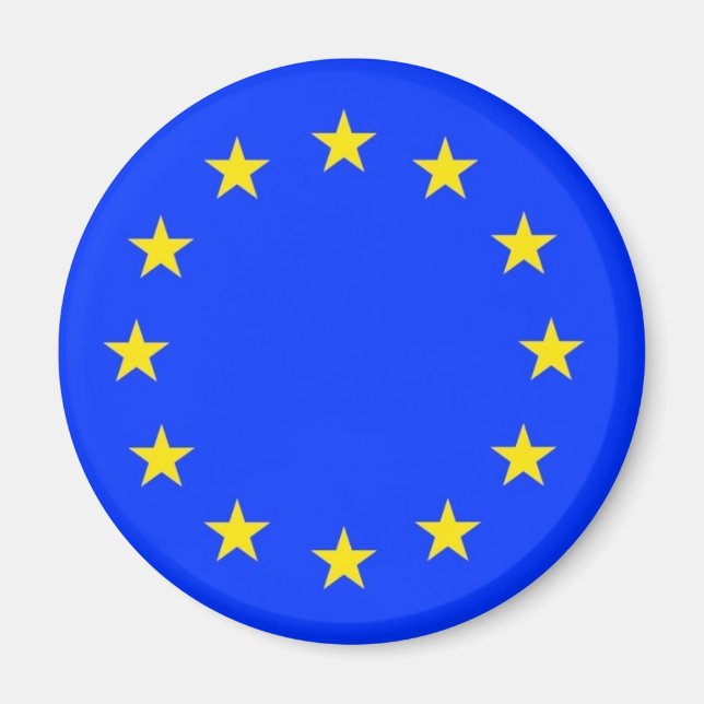 Aimant Produits Drapeaux d'Europe (Devant)
