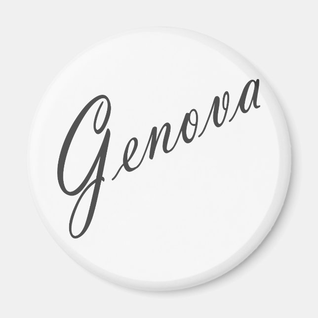 Aimant Produits Genova ! (Devant)