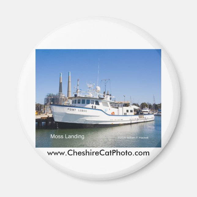 Aimant Produits Moss Landing California (Devant)