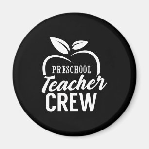 Aimant Professeur Cadeaux Équipe d'enseignants préscola