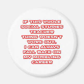 Aimant Professeur d'études sociales plaisanter ... Modéli