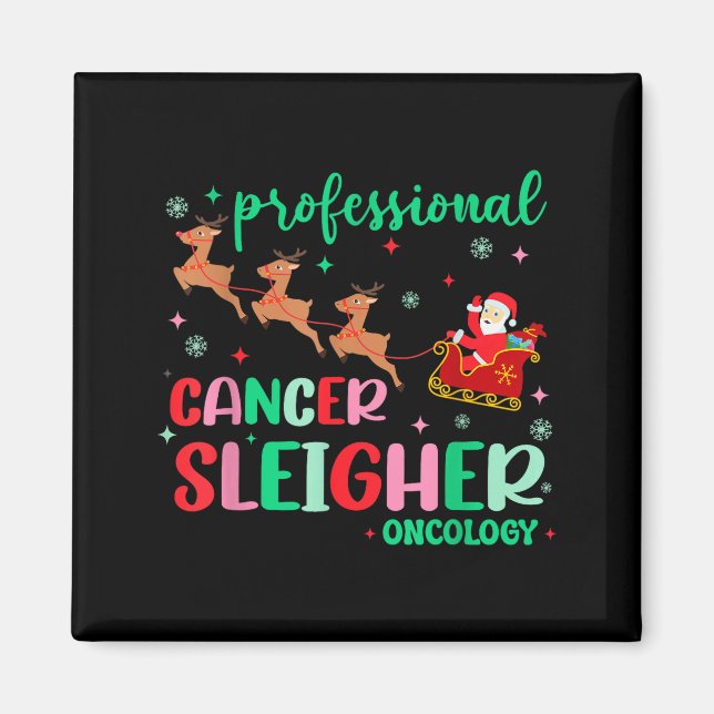Aimant Professional Cancer Sleigher Oncology Nurse Christ (Devant)