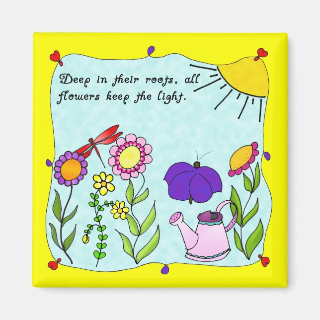 Aimant Profond dans leur Carré de racines (Devant)