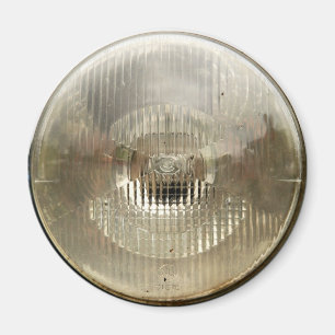 Aimant Projecteur de voiture classique avec objectif en v