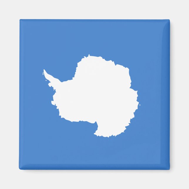 Aimant Projet de drapeau de l'Antarctique (par Graham Bar (Devant)