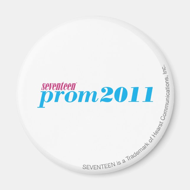 Aimant Prom 2011 - Aqua (Devant)