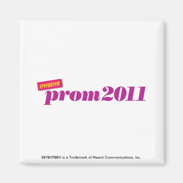 Aimant Prom 2011 - Violet (Devant)