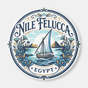Aimant Promenade en felouque sur le Nil, Assouan Égypte