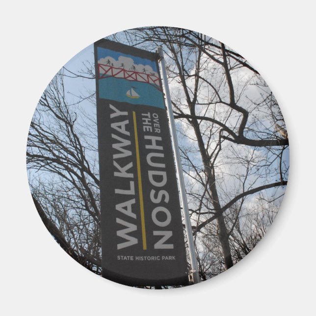 Aimant Promenade Sur L'Hudson (Devant)