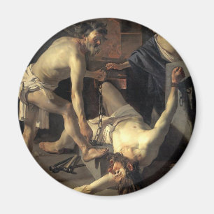 Aimant Prometheus Being Chained, by Dirck van Baburen