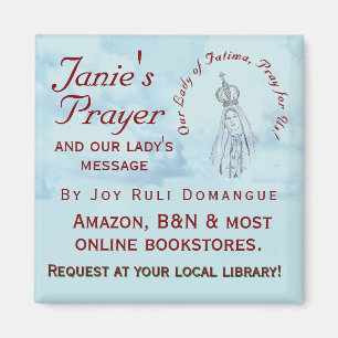 Aimant promotionnel pour Janie's Prayer
