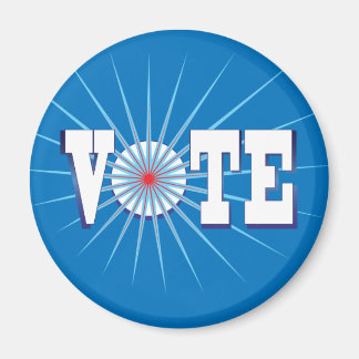 Aimant Promouvoir le vote avec ce VOTE Bleu