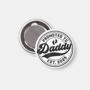 Aimant Promu Papa en 2025 Cadeaux futur papa pour nouveau