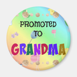 Aimant Promue grand-mère, Célébration,