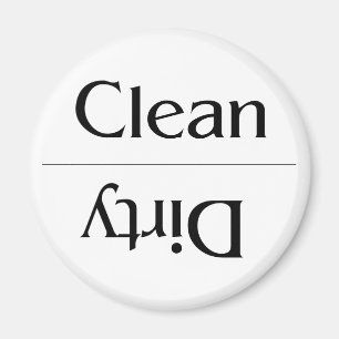 Aimant Propre et sale--Plaine et simple