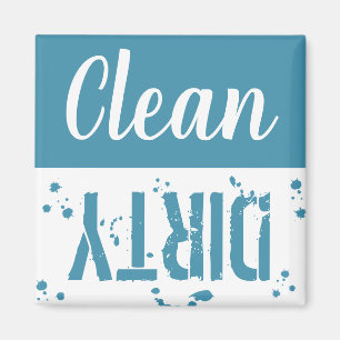 Aimant Propre ou sale Lave-vaisselle Blue Kitchen