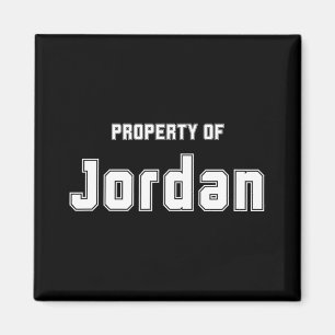 Aimant Propriété de Jordan Cadeaux drôles de Bachelorette