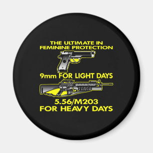 Aimant Protection féminine finale noire