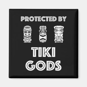 Aimant Protégé par Tiki Dids Funny Tropical