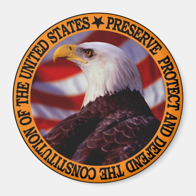 Aimant Protéger Et Défendre (Devant)