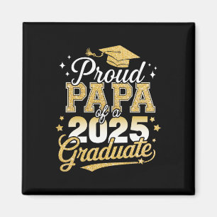 Aimant Proud Papa D'Un Cl De 2025 Diplômé Supérieur Diplô