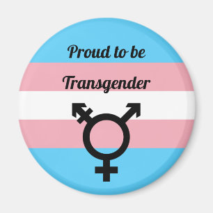 Aimant Proud to be transgenre   Pride