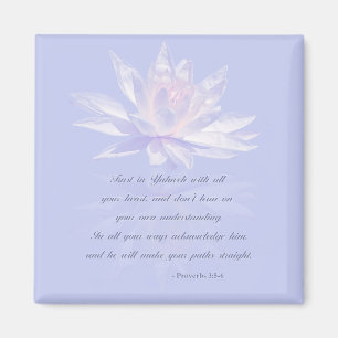 Aimant Proverbes 3:5-6 Verset biblique