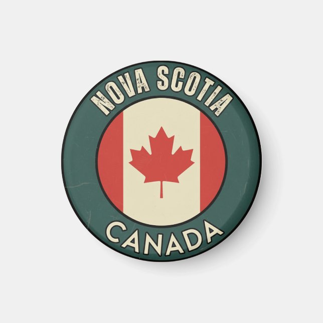 Aimant Province of Nova Scotia Canada (Devant)