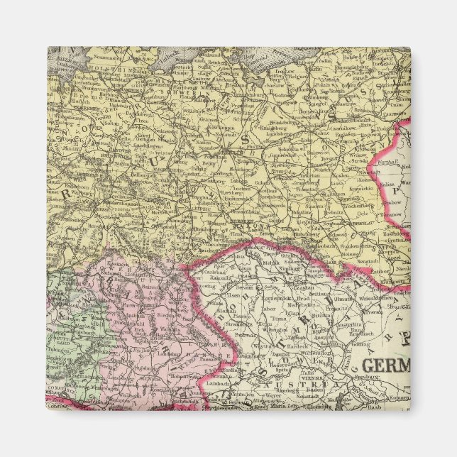 Aimant Prusse, États allemands (Devant)