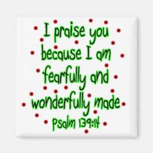 Aimant Psaume 139:14