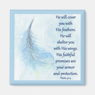 Aimant Psaume 91:4 Plumes