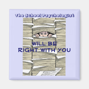 Aimant Psychologue d'école enterré dans l'aimant