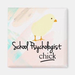 Aimant Psychologue scolaire Chick (aimant)