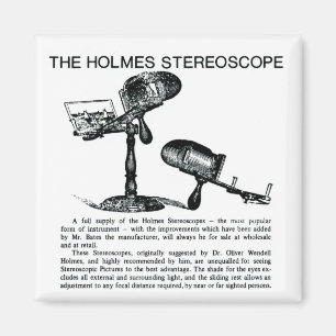 Aimant Publicité de Stereoscope de Holmes - cru