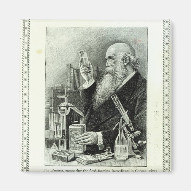 Aimant Publicité pour le cacao de 'Cadbury' (Devant)