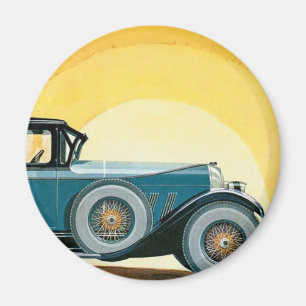 Aimant Publicité vintage Auburn Motors Sunburst