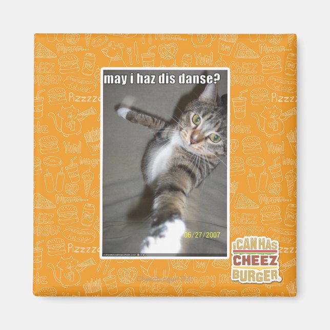 Aimant Puis-je avoir dis danse ? (Devant)