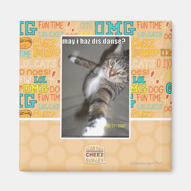 Aimant Puis-je avoir dis danse ? (Devant)