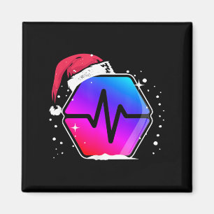 Aimant Pulsechain Pls à la Lune Père Noël Père Noël