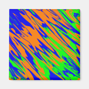 Aimant Pulvérisateur Peinture Bleu Orange