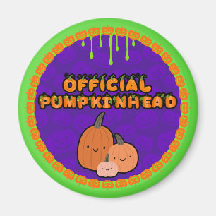 Aimant Pumpkinhead officiel 3 Citrouilles