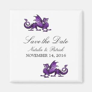 Aimant Purple Dragon Enregistrer l'aimant Date