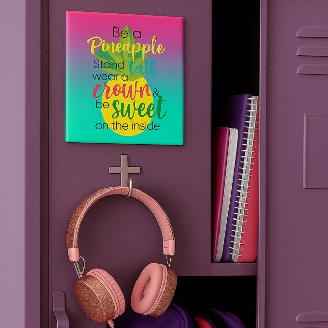 Aimant Purple et Bleu être un Ombre d'ananas (Créateur téléchargé)