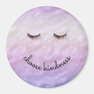 Aimant Purple rose Ombre noir cils doux