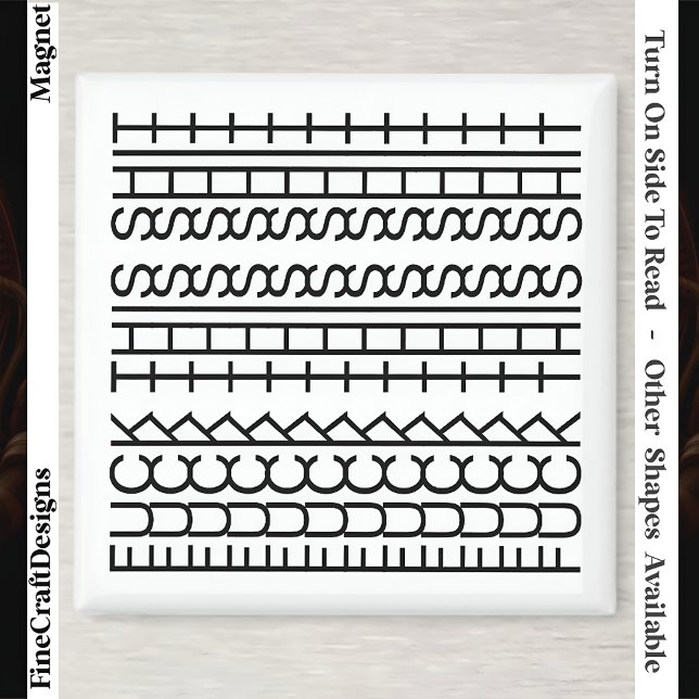 Aimant Putain de merde-Message Caché 144BW Drôle de Cadea (Créateur téléchargé)