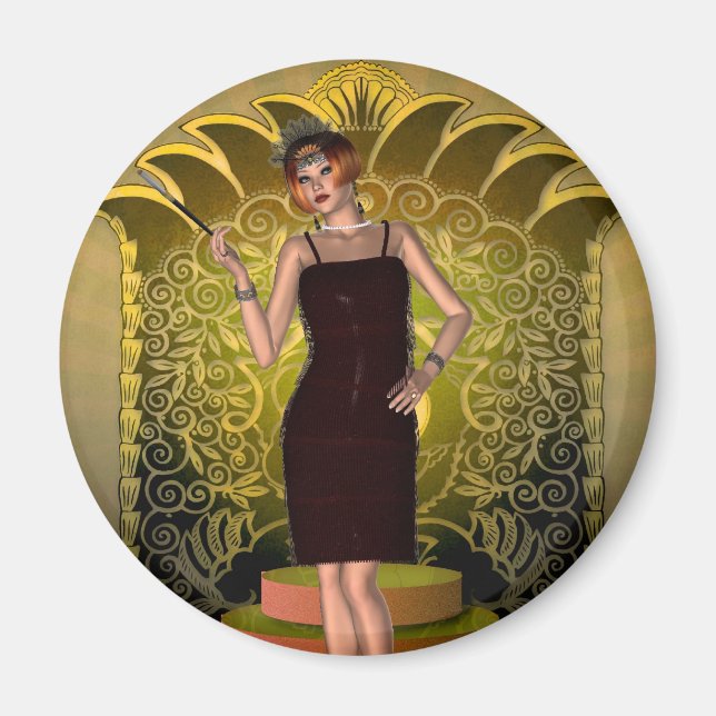 Aimant Putting KRW sur le rabat Ritz Deco II (Devant)