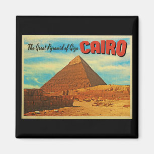 Aimant Pyramide de Gizeh Le Caire Égypte