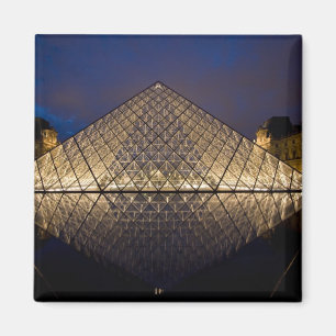 Aimant Pyramide du Louvre par l'architecte I.M. Pei à