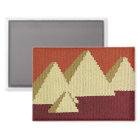 Pyramides Rouille naturelle Beige Artisan Crochet 