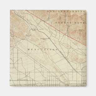 Aimant Quadrangle de San Bernardino montrant le Rift de S